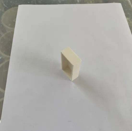 Hot Pressing Boron Nitride Ceramic Rectangle Crucible Lab Test